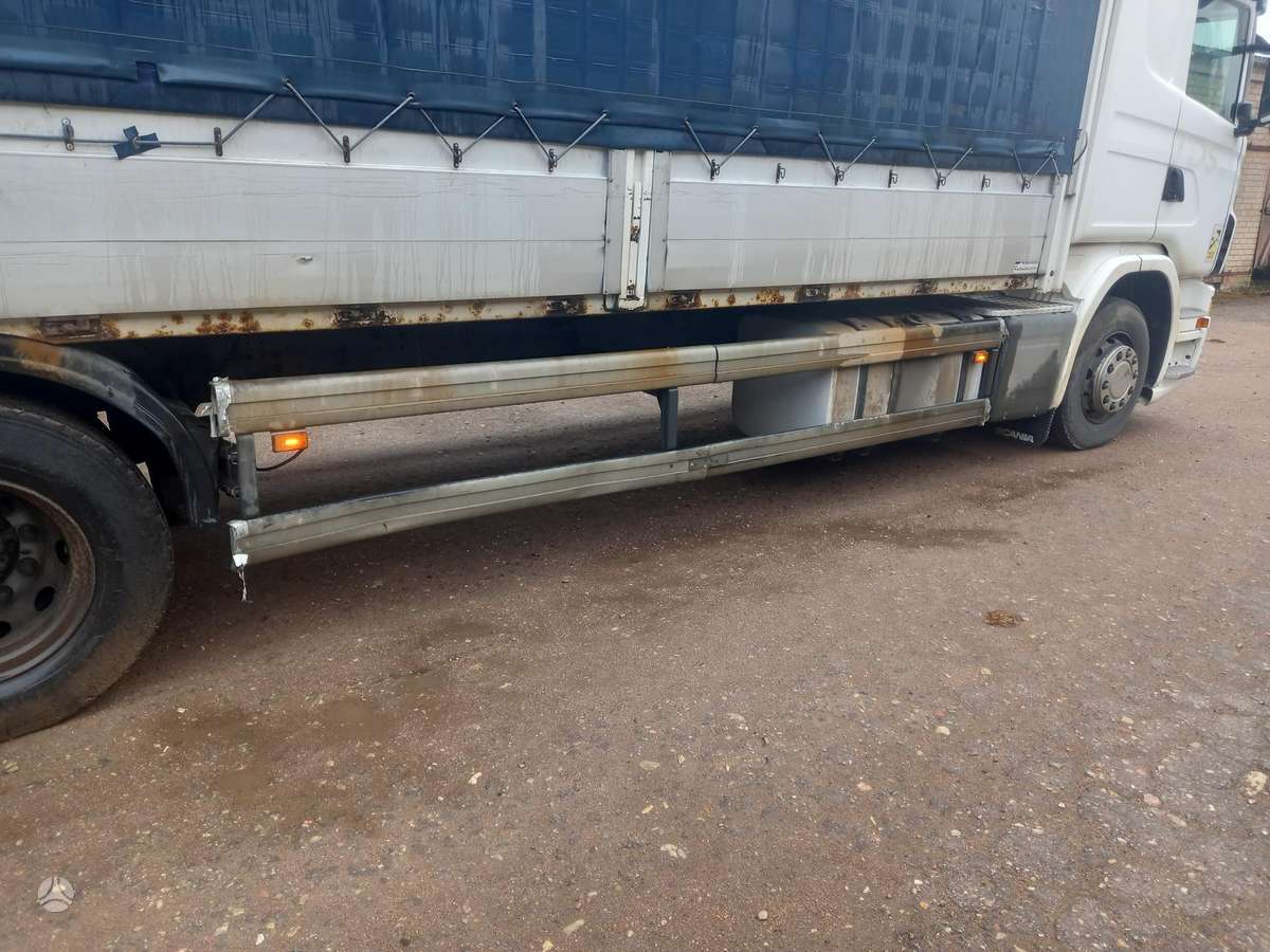 Scania G280, dropside with curtains