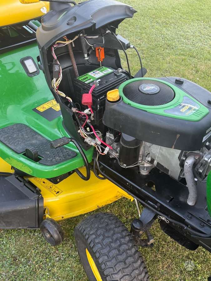 John Deere X125, sodo traktoriai