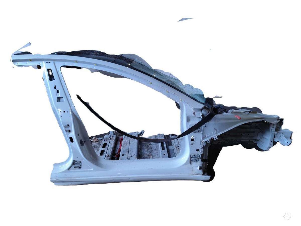 Tesla Model 3 hood (front, rear)
