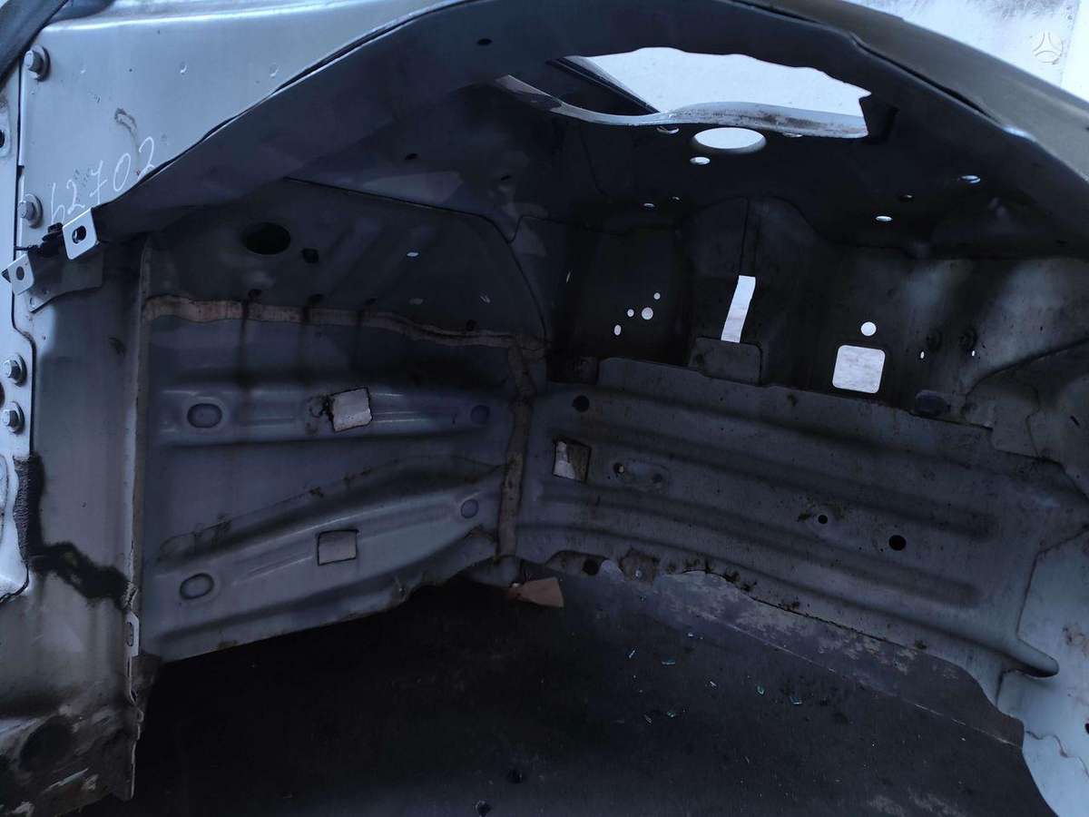Tesla Model 3 hood (front, rear)