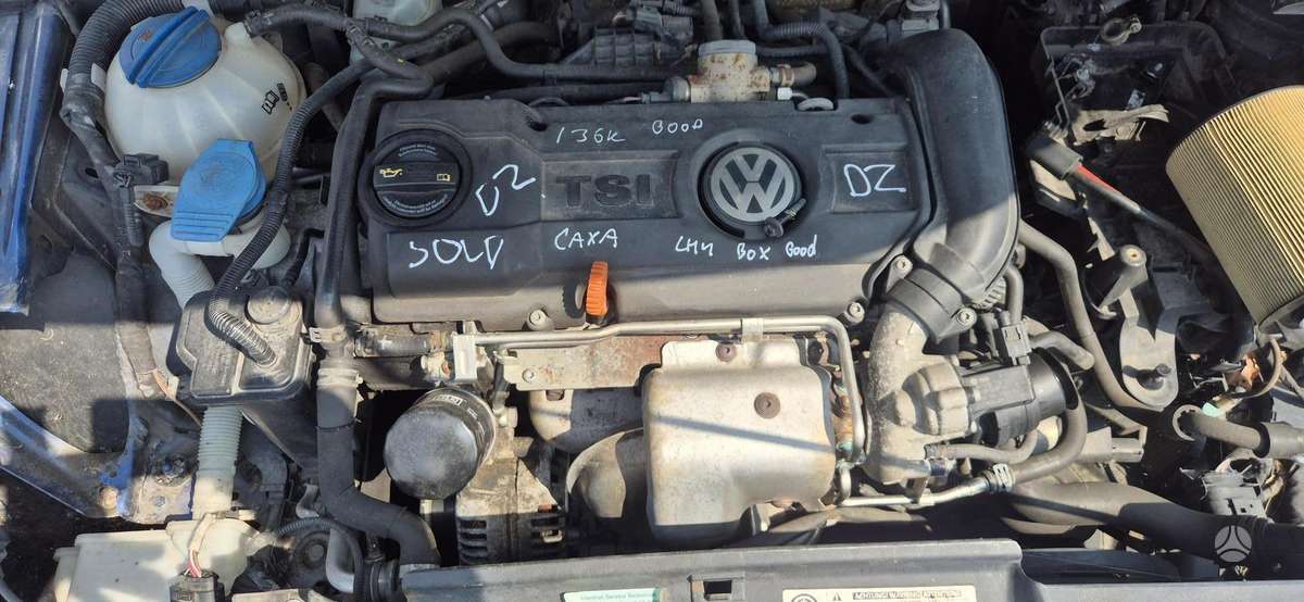 Volkswagen Golf, Caxa