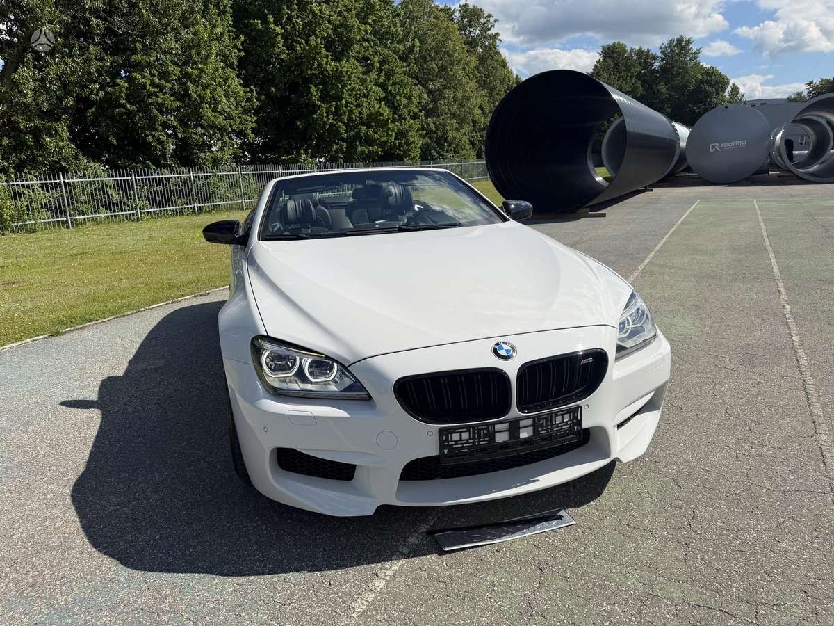 BMW M6, 4.4 l., convertible