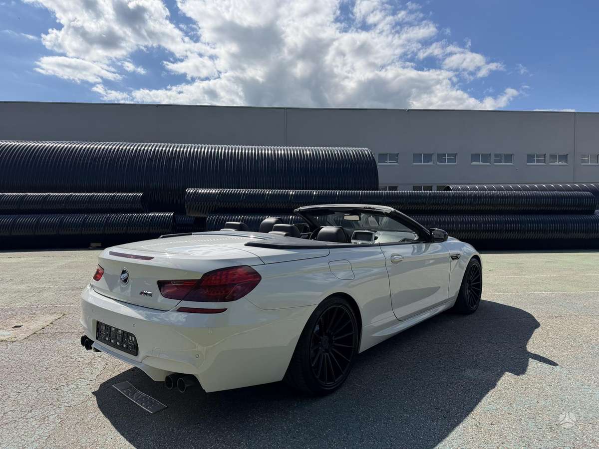 BMW M6, 4.4 l., convertible