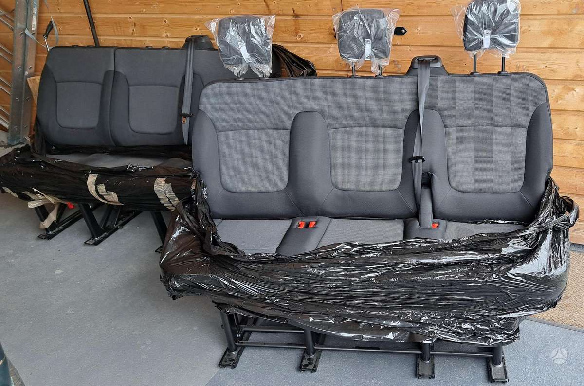Renault Trafic, SĖDYNĖS, seats
