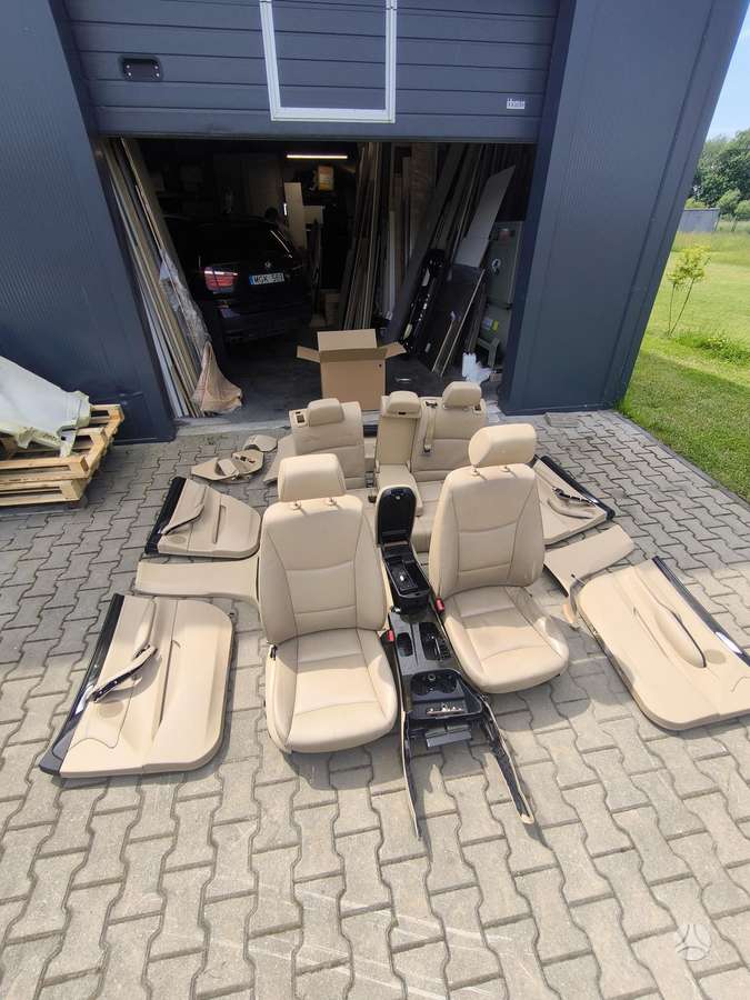 BMW X3 salono detalės