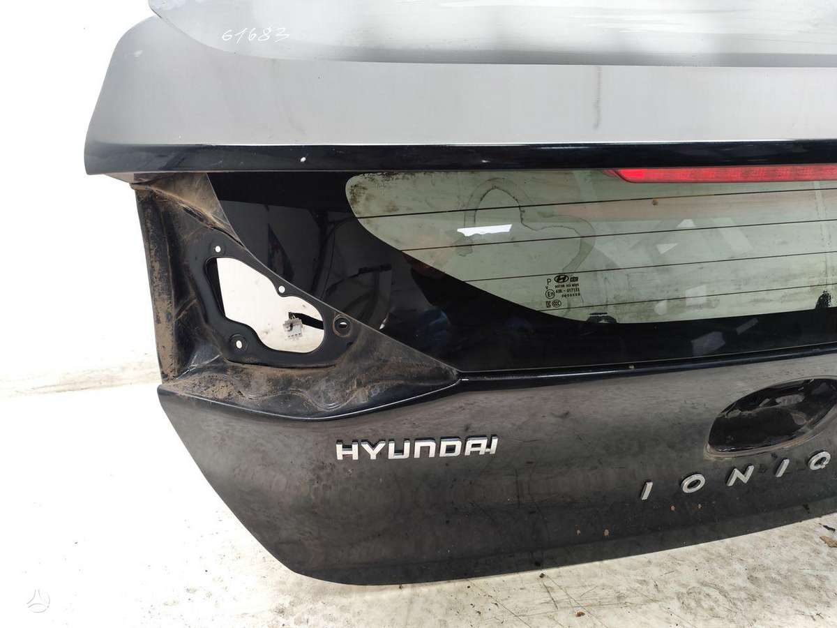 Hyundai IONIQ hood (front, rear)