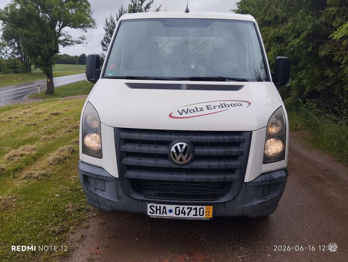 Volkswagen Crafter, сдвоенная кабина