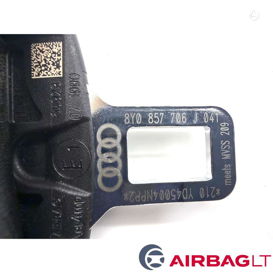 Audi A3, 8Y0 857 706 J, saugos diržai