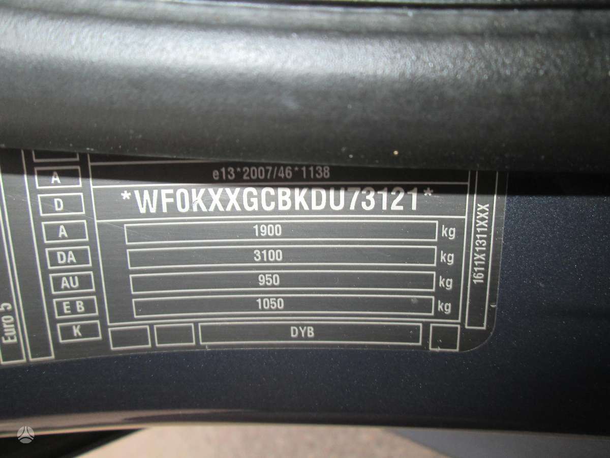 Ford Focus, 1.0 l., Хэтчбек