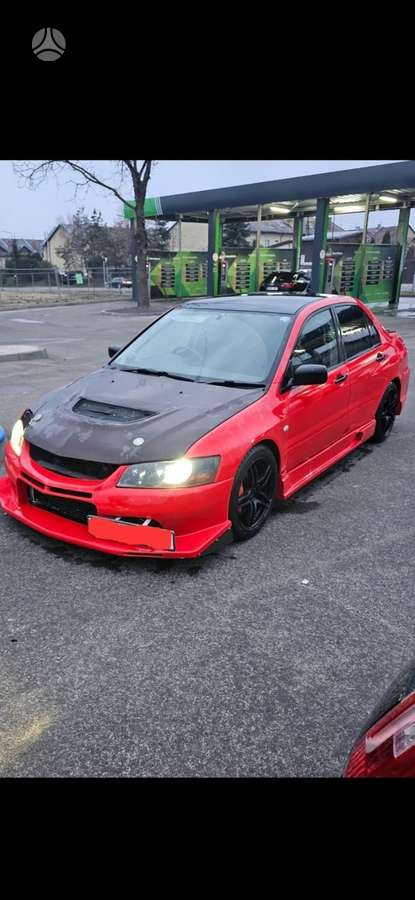 Mitsubishi Lancer Evolution, 2.0 l., sedanas