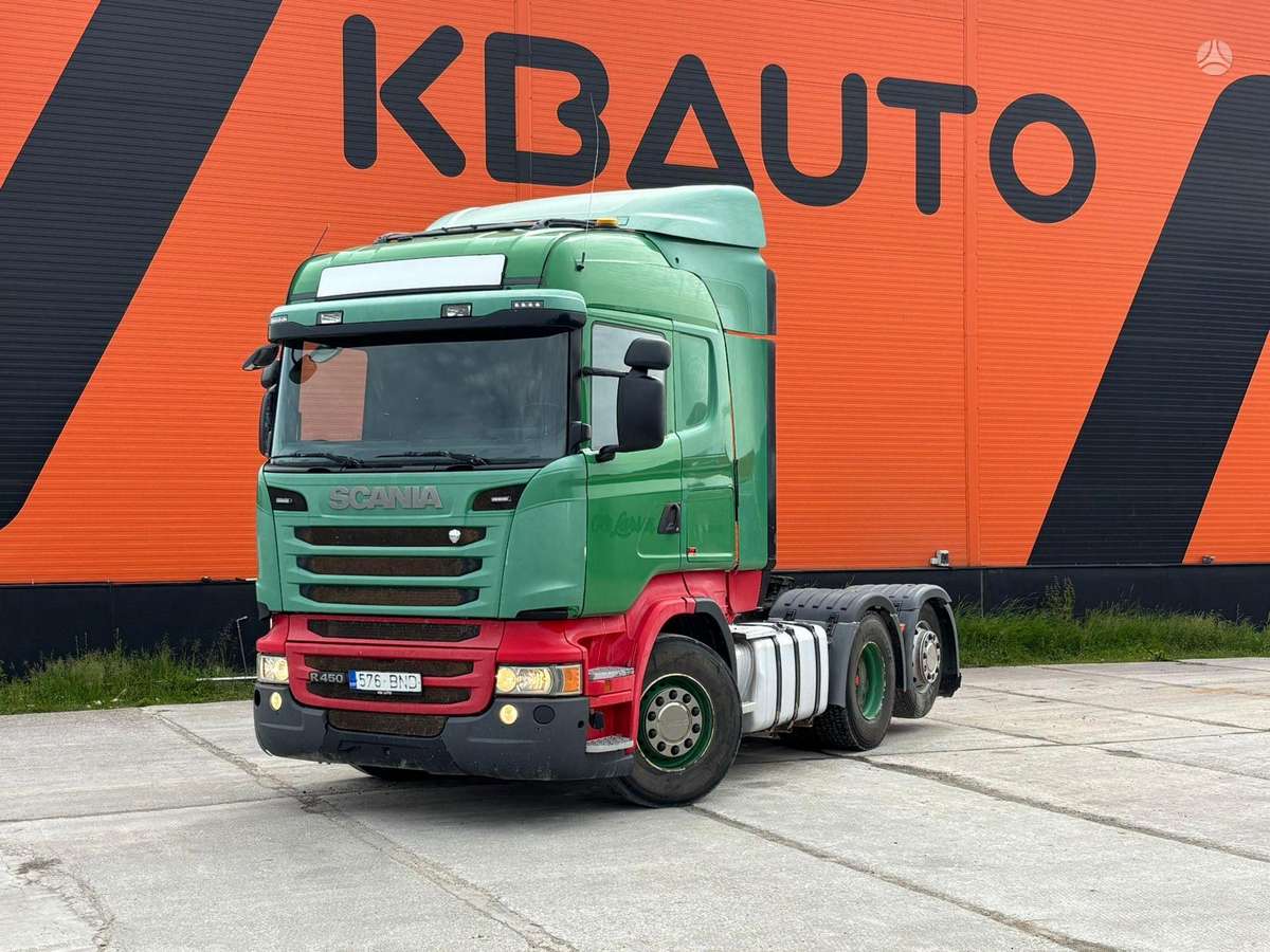 Scania R 450 6x2, single sleeper