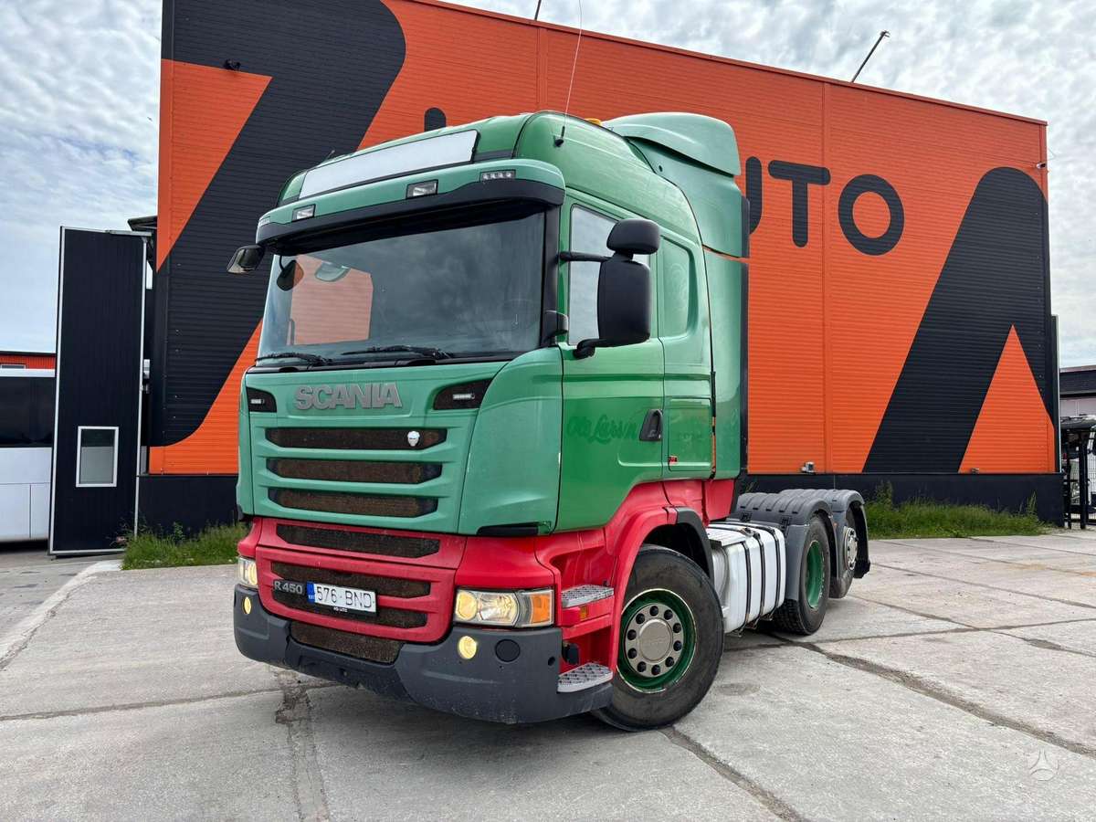 Scania R 450 6x2, single sleeper