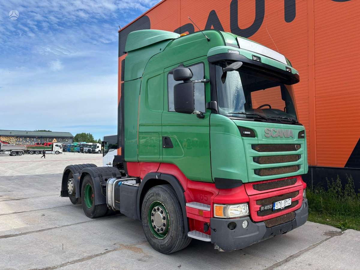 Scania R 450 6x2, single sleeper