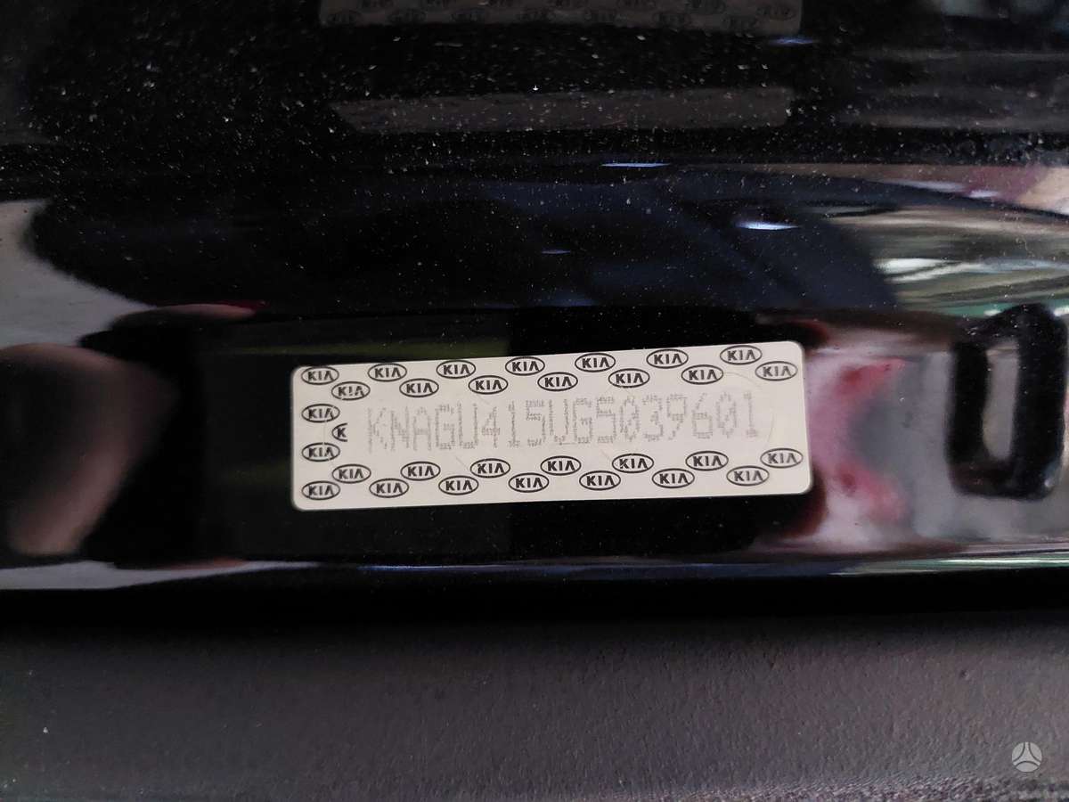 Kia Optima Vin knagu415v65039601