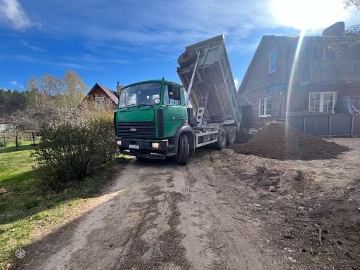 MAZ 5516, dumpers / tippers