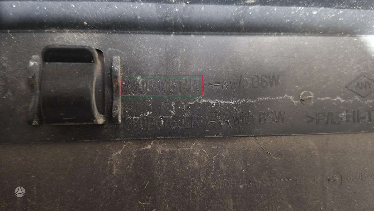 Dacia Duster, 850B06514R, Cen31877