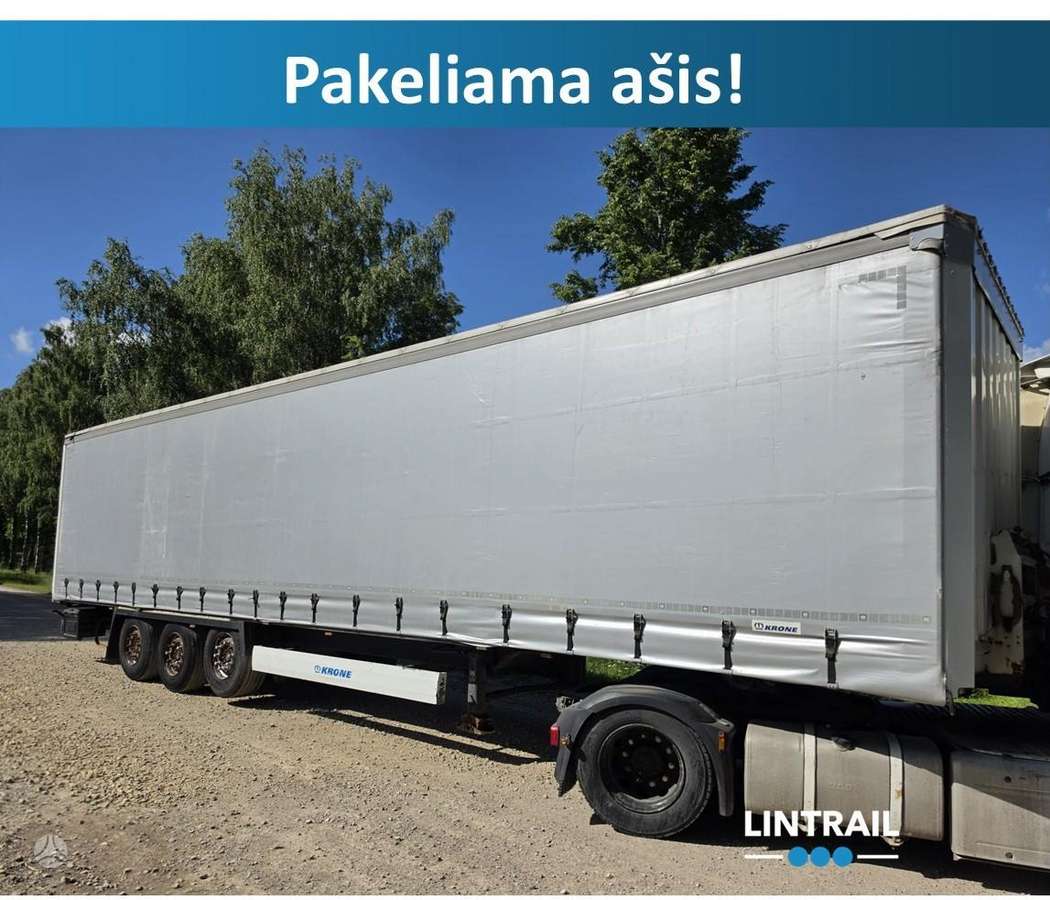 Krone Pakeliama ašis, užuolaidinės / tentinės