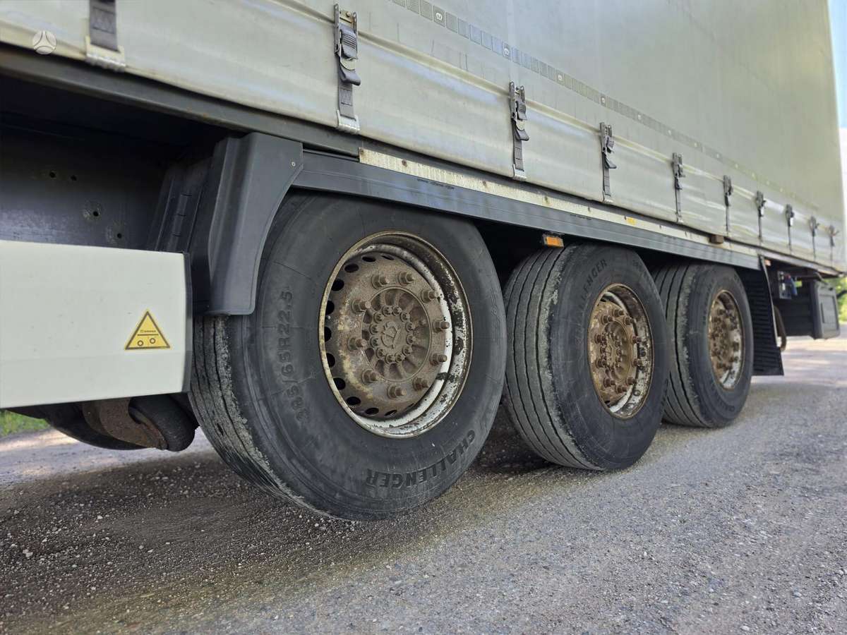 Krone Pakeliama ašis, užuolaidinės / tentinės