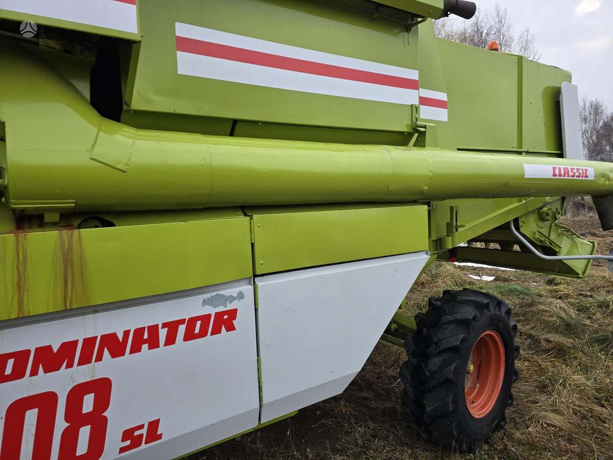 Claas Dominator 108 SL, kombainai