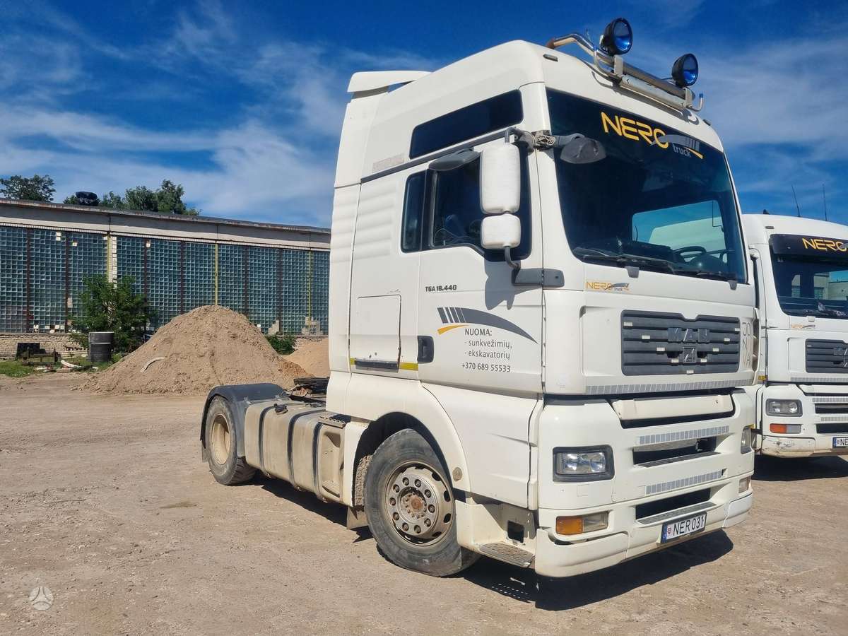MAN Tga, single sleeper