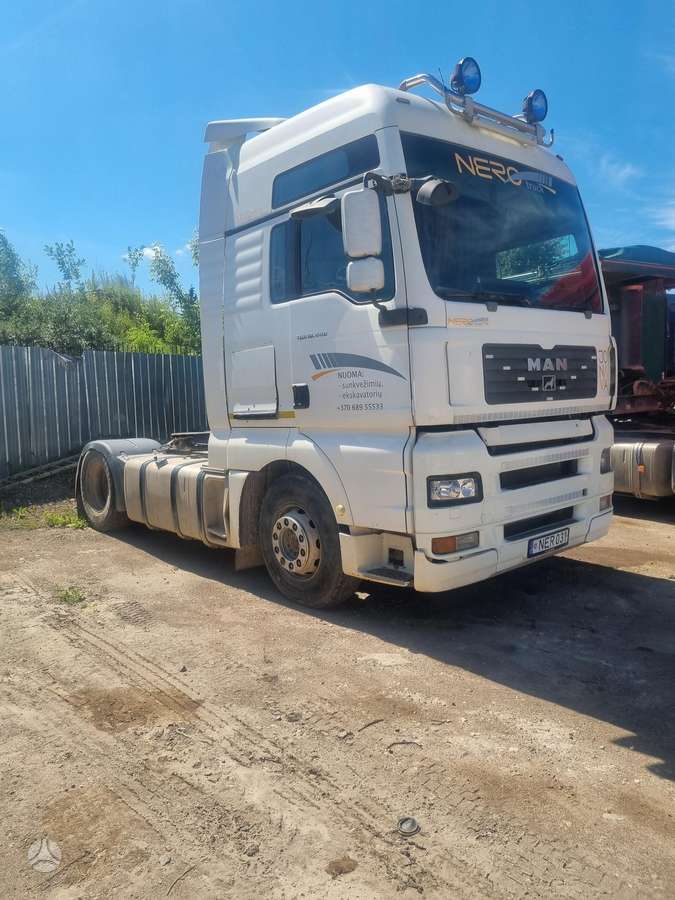 MAN Tga, single sleeper
