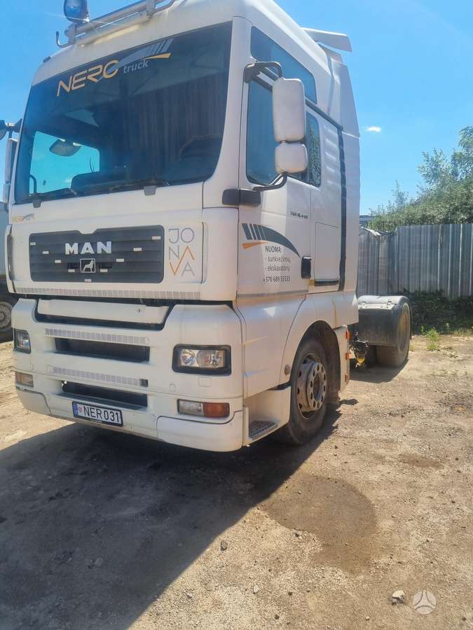 MAN Tga, single sleeper