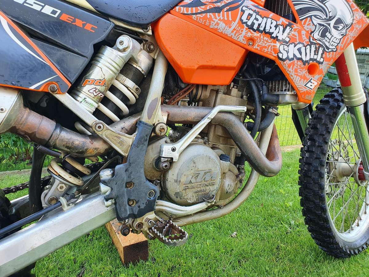 KTM EXC 450cc, enduro / adventure