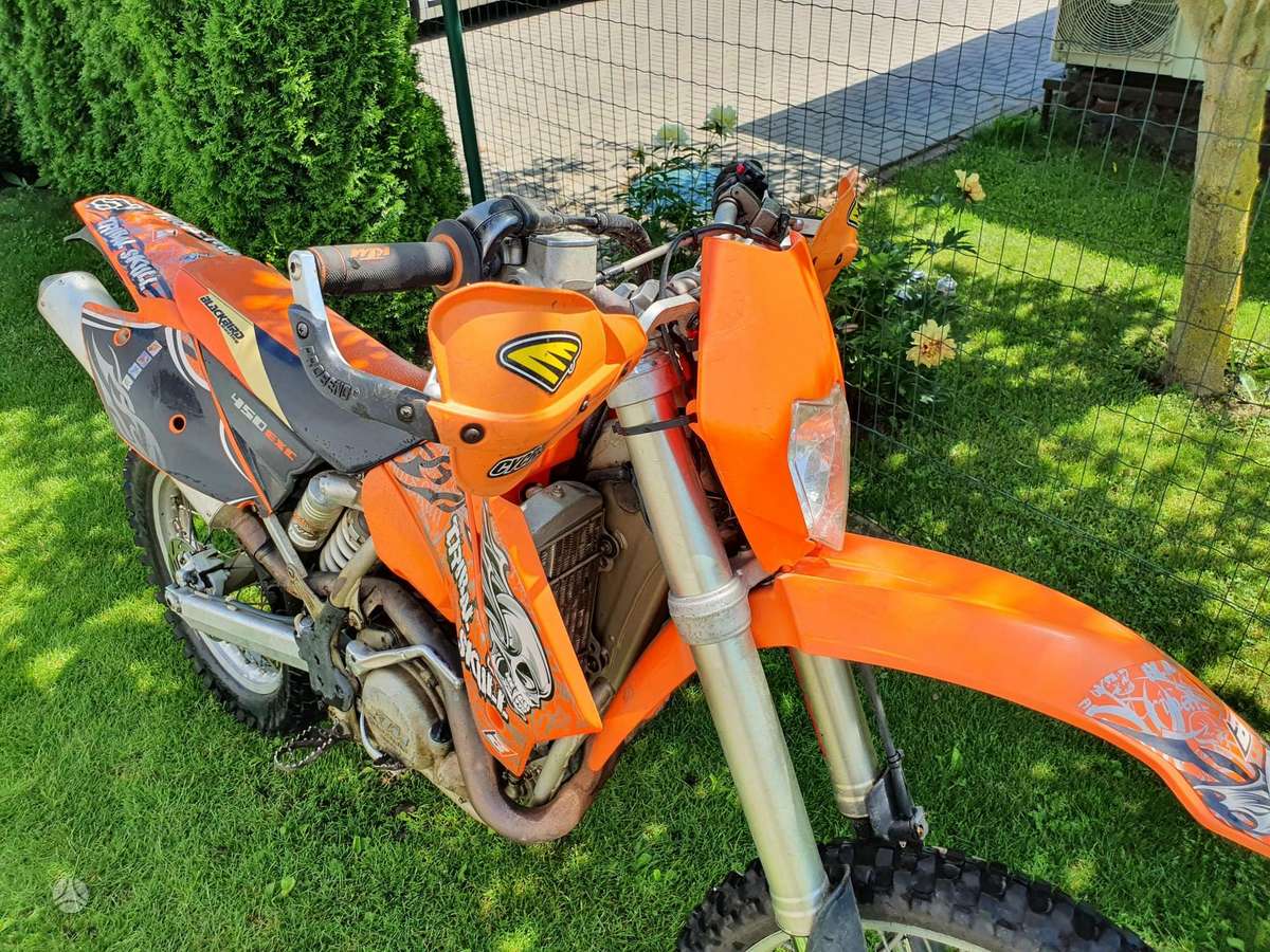 KTM EXC 450cc, enduro / adventure