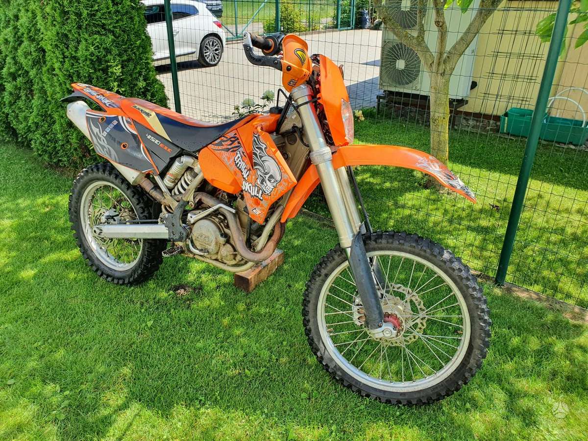 KTM EXC 450cc, enduro / adventure