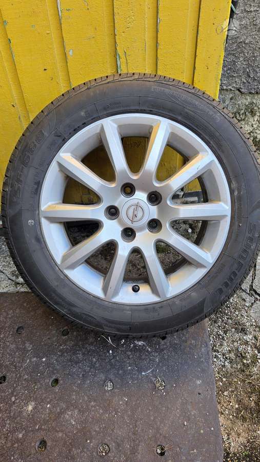 Opel, light alloy, R16