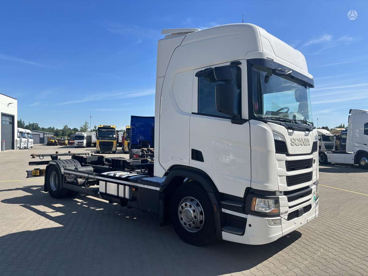 Scania R410, шасси