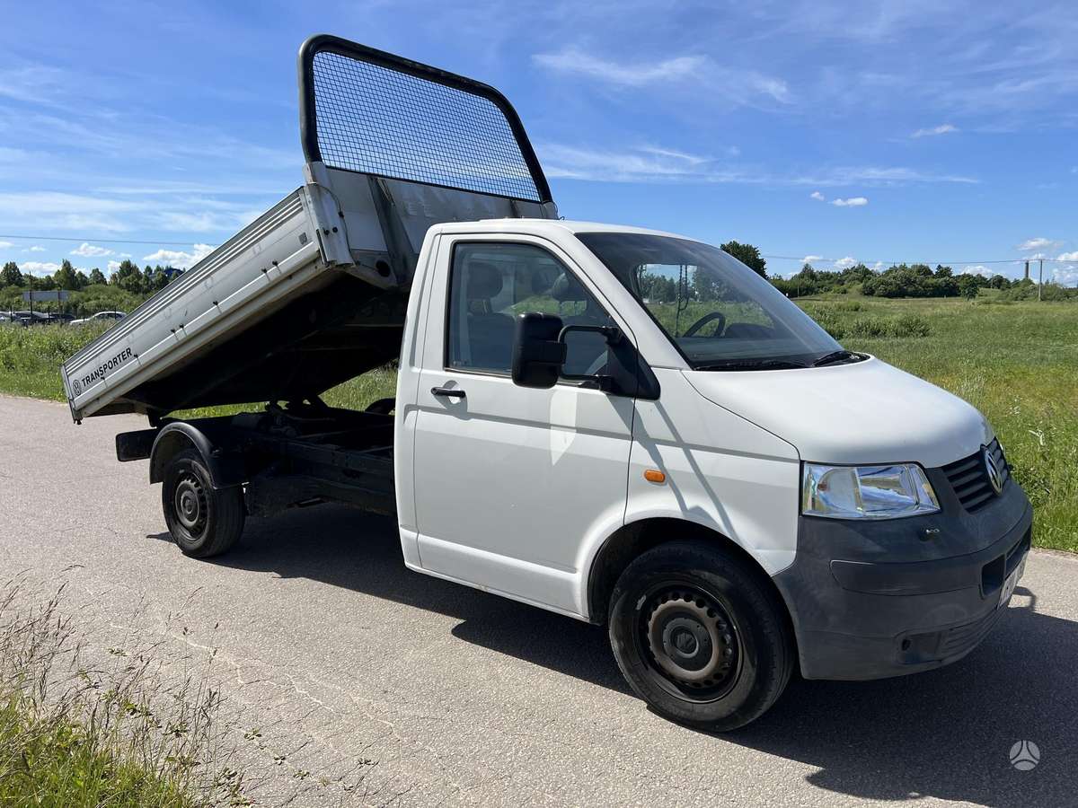 Volkswagen Transporter, dumpers / tippers