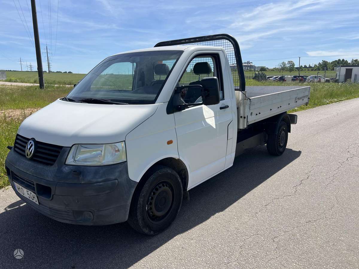 Volkswagen Transporter, dumpers / tippers