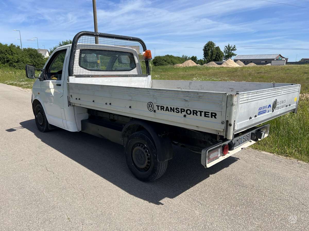 Volkswagen Transporter, dumpers / tippers