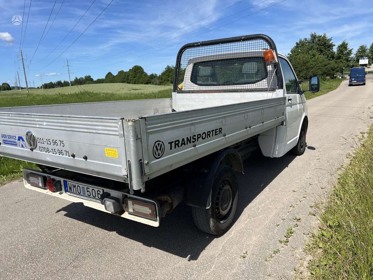 Volkswagen Transporter, dumpers / tippers