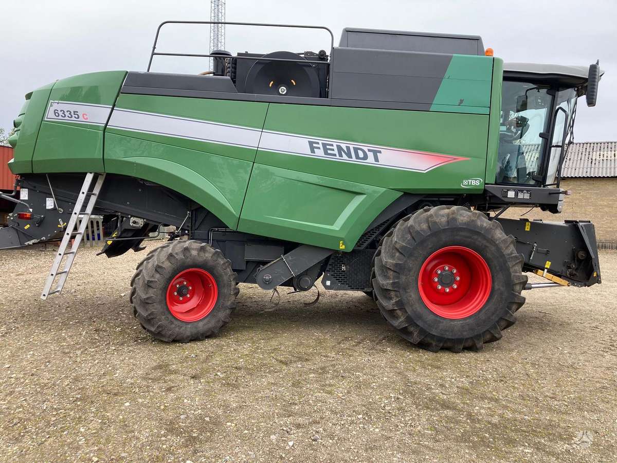 Fendt 6335C, комбайны