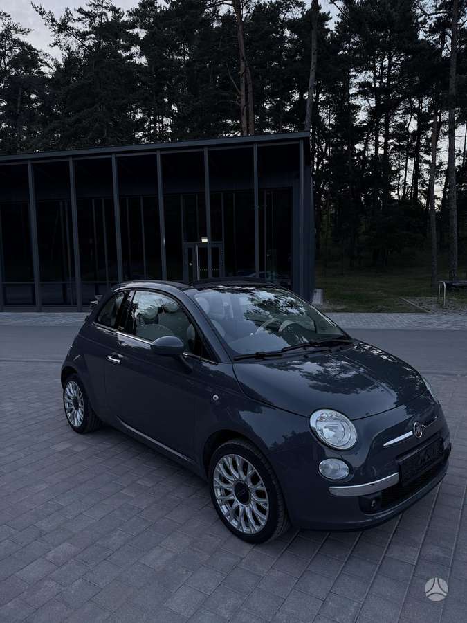 Fiat 500, 1.2 l., convertible