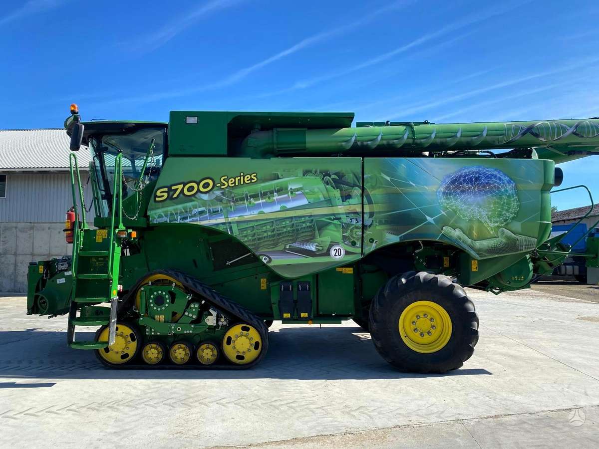 John Deere S790, комбайны