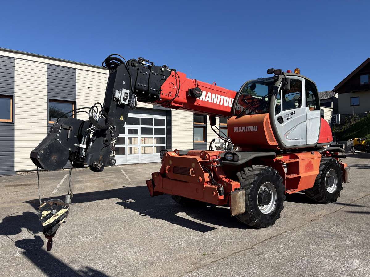 Manitou MRT2150 Privilege, teleskopiniai krautuvai