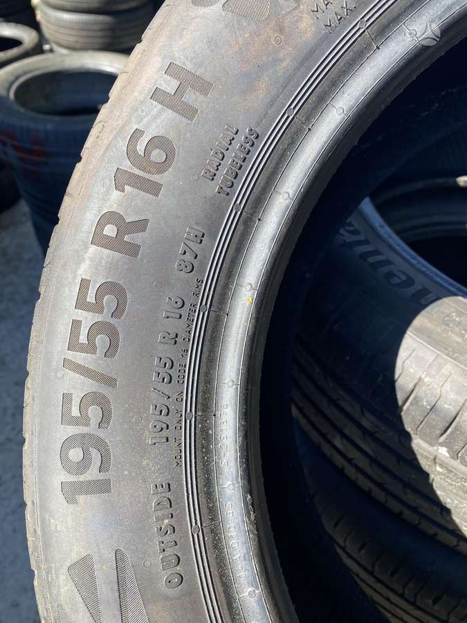 Continental EcoContact 6, summer 195/55 R16