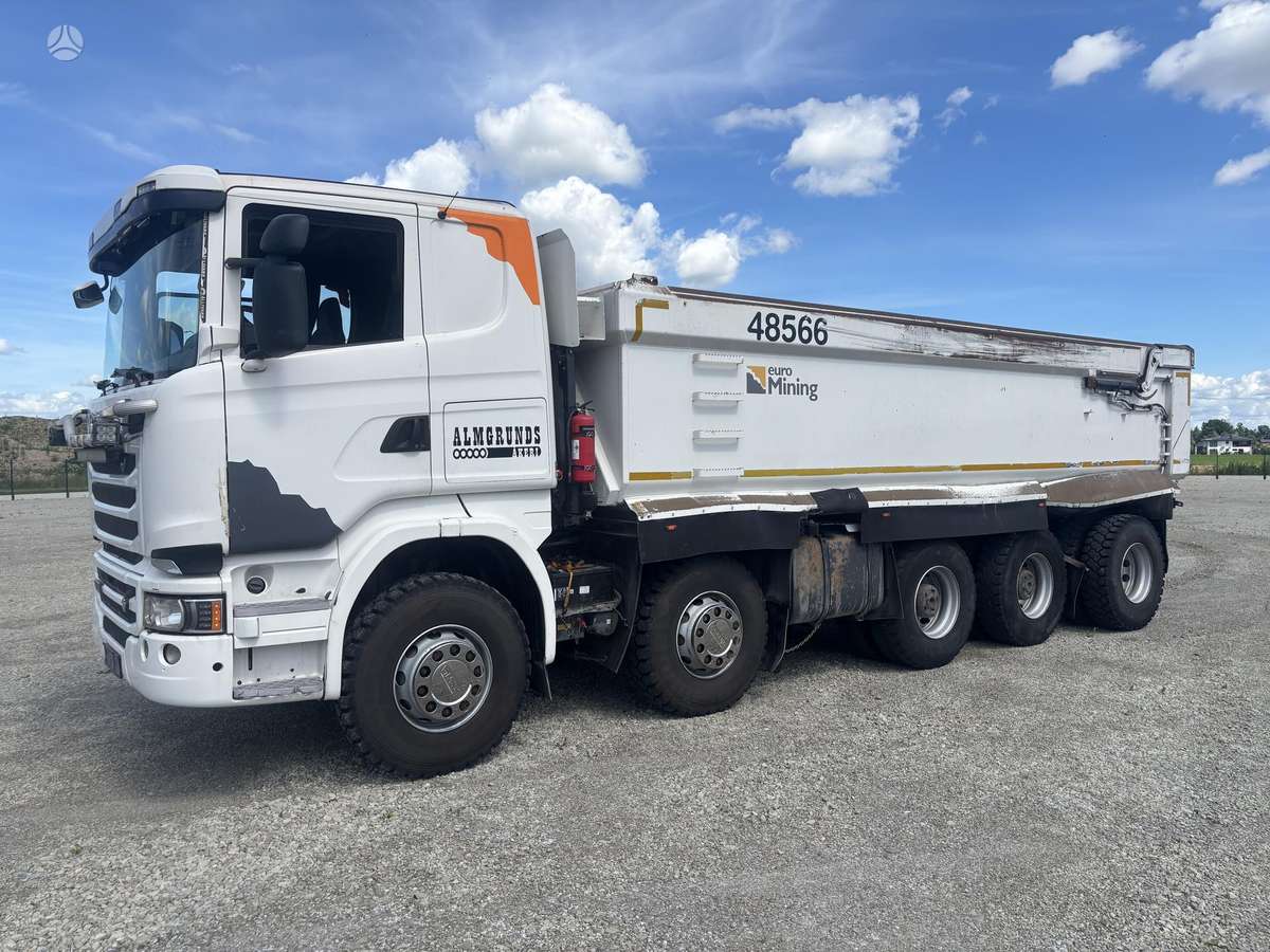 Scania R730cb V8, самосвалы