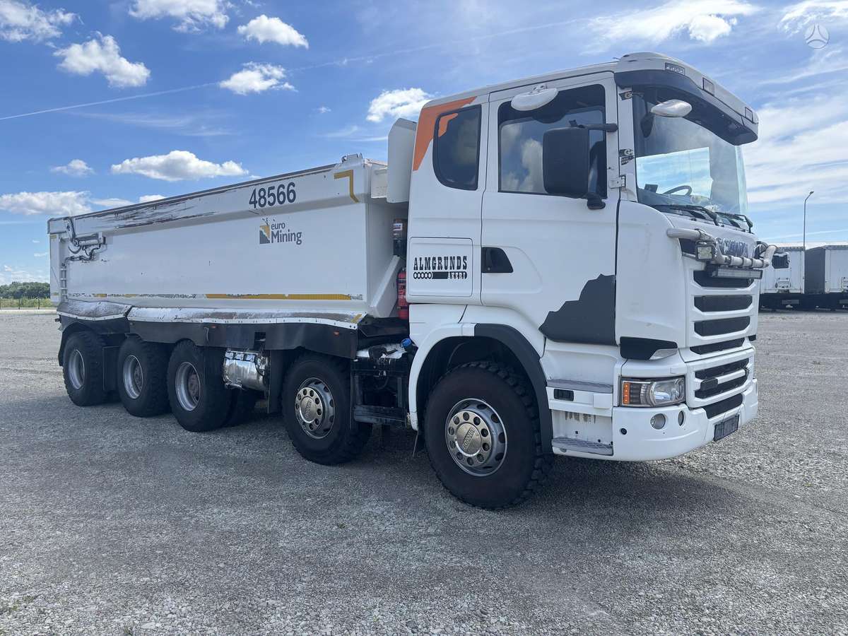 Scania R730cb V8, самосвалы