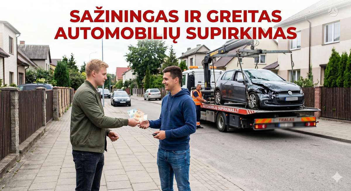 Sąžiningas ir Greitas Automobilių Supirkimas