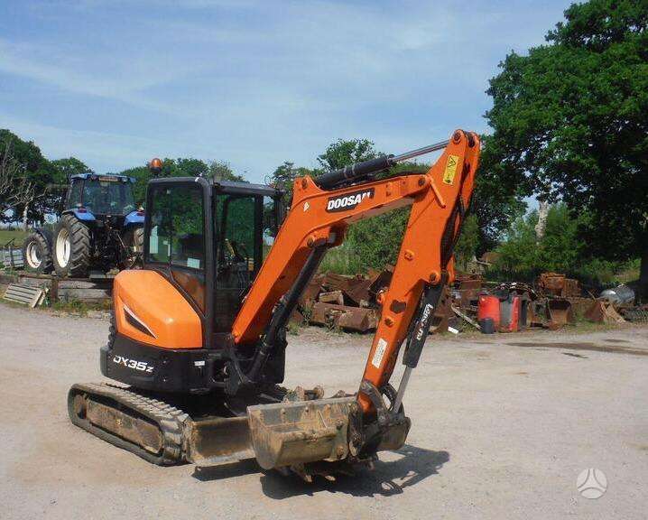 Doosan DX35Z, экскаваторы