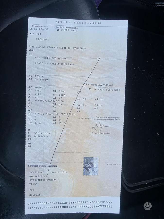 Tesla Model S, 85 kWh, hatchback