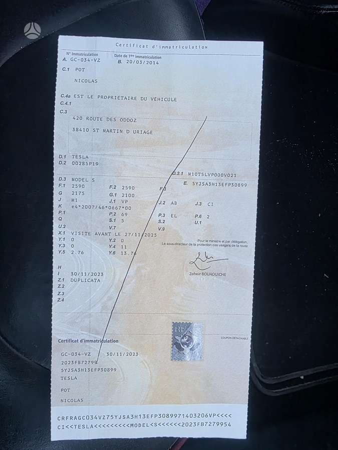 Tesla Model S, 85 kWh, hatchback