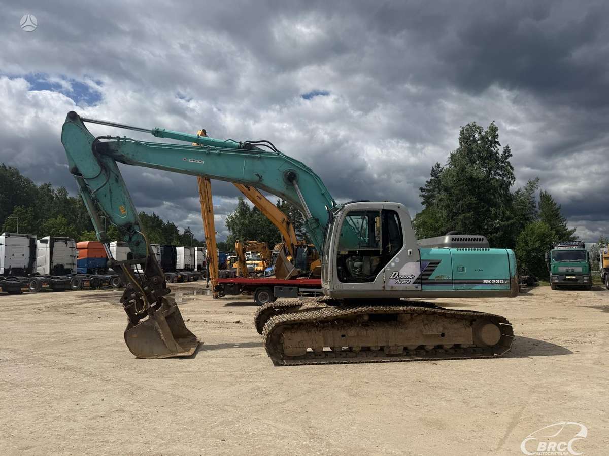 Kobelco SK230LC, экскаваторы