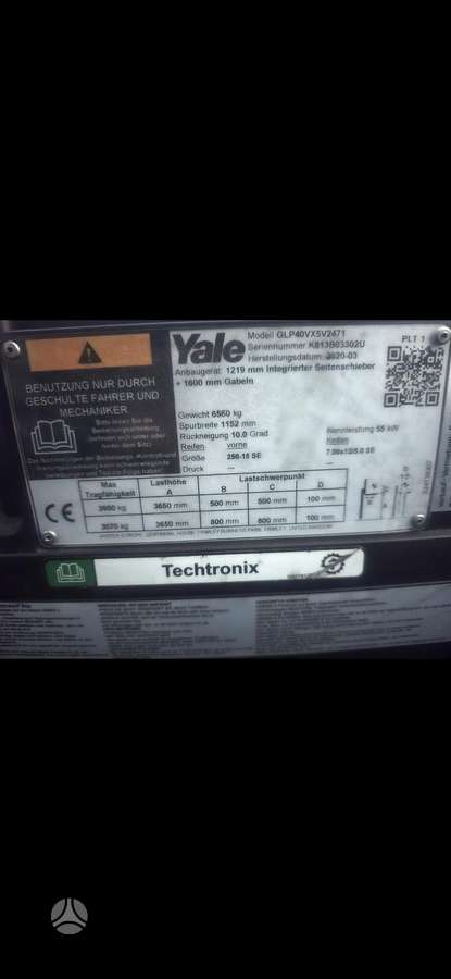 Yale VERICATOR GLP40, forklifts