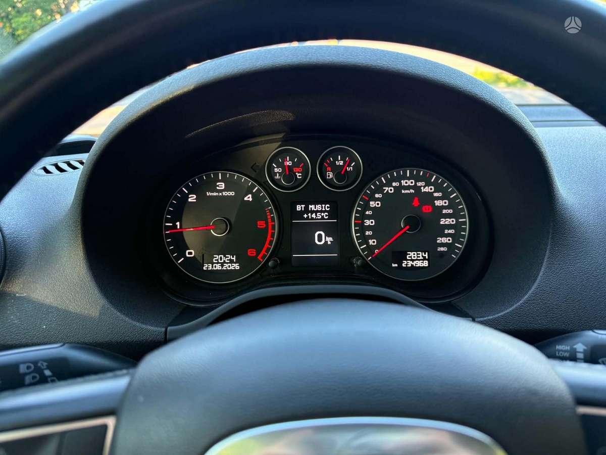 Audi A3, 2.0 l., hečbekas