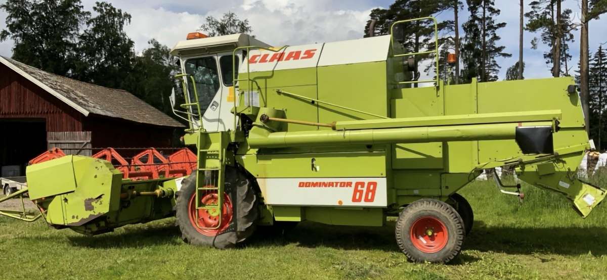 Claas Dominator 68, combine harvesters